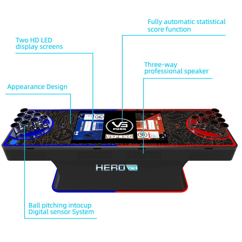 game beer pong detail