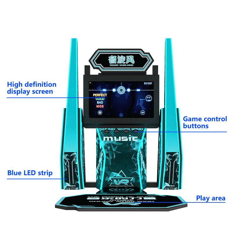 VR Dance game machine