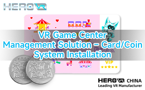 VR Game Center Management Solution – Card/Coin System Installation