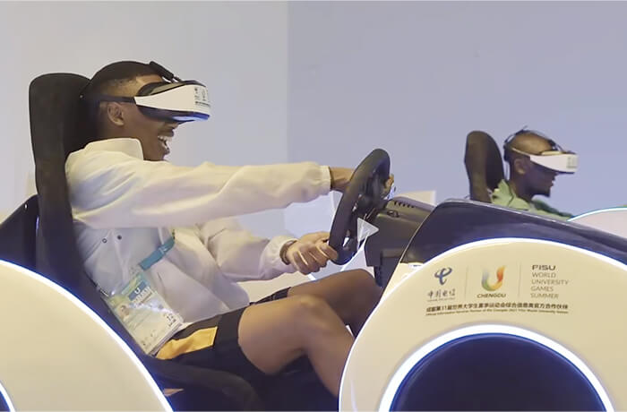 vr racing car