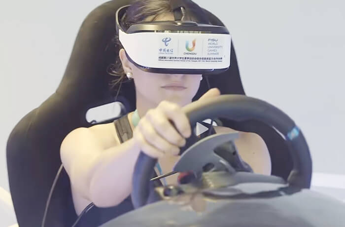 vr racing simulator